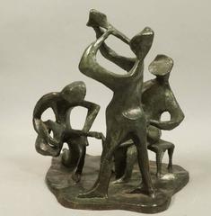 Musicians Bronze Sculpture