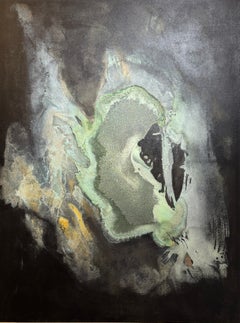 Andromeda X – Peinture expressionniste abstraite, acrylique sur toile