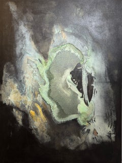 Andromeda X – Peinture expressionniste abstraite, acrylique sur toile