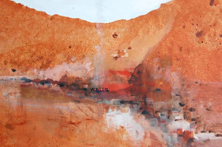 Albert Anderson Clymer Landscape with Mountain View American For Sale