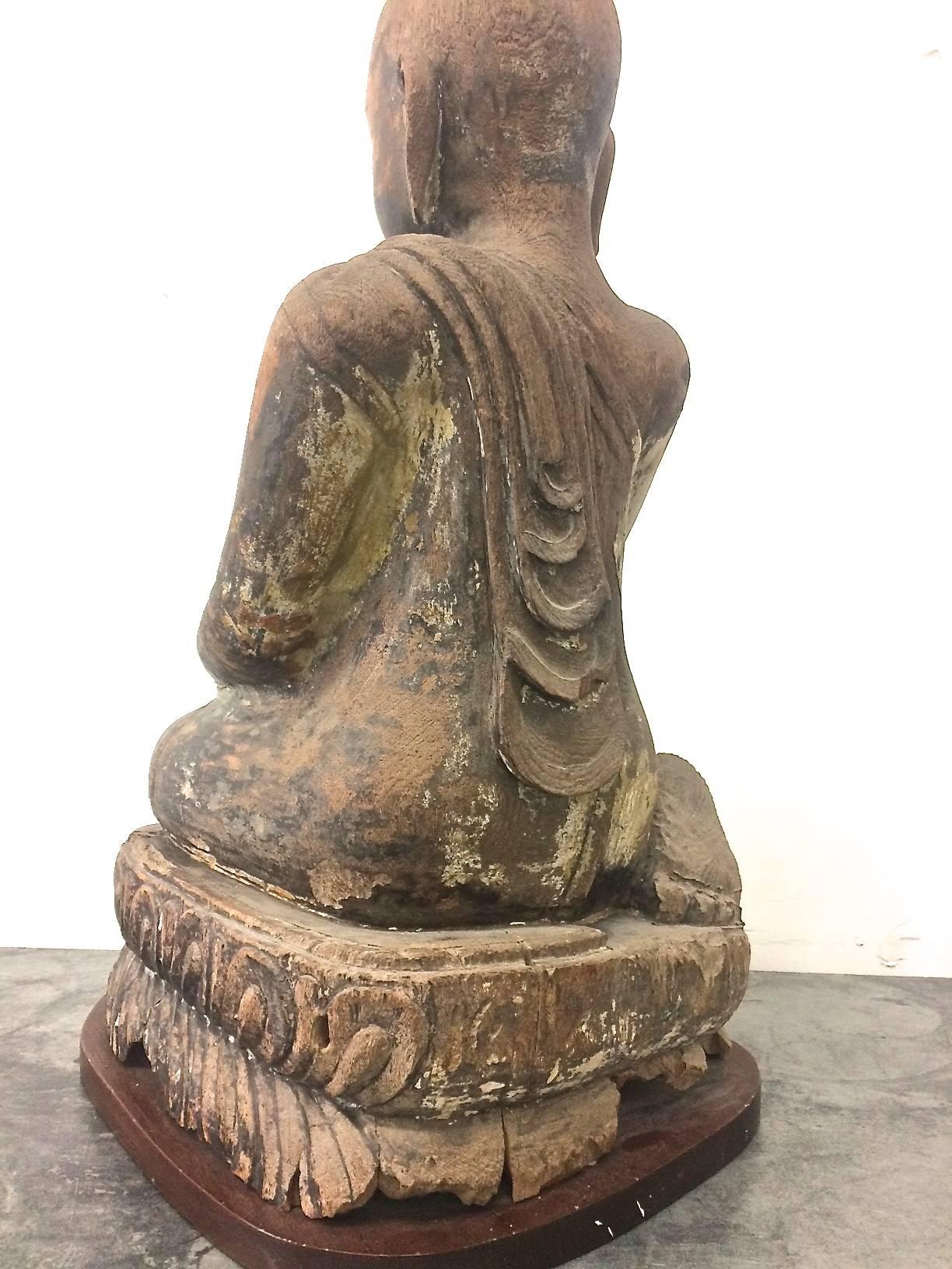 monk found in statue