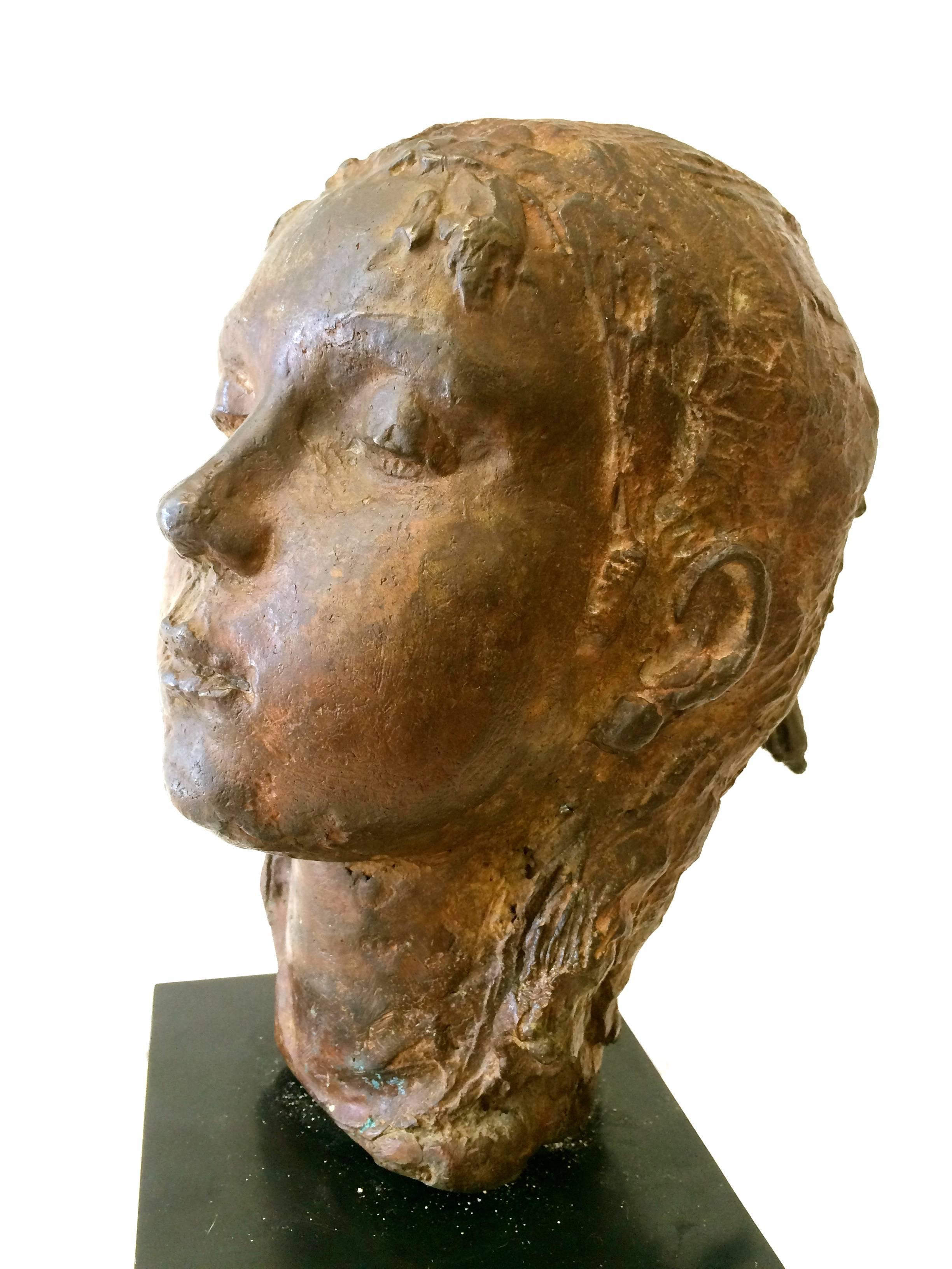 Young Girl Bronze Sculpture 2