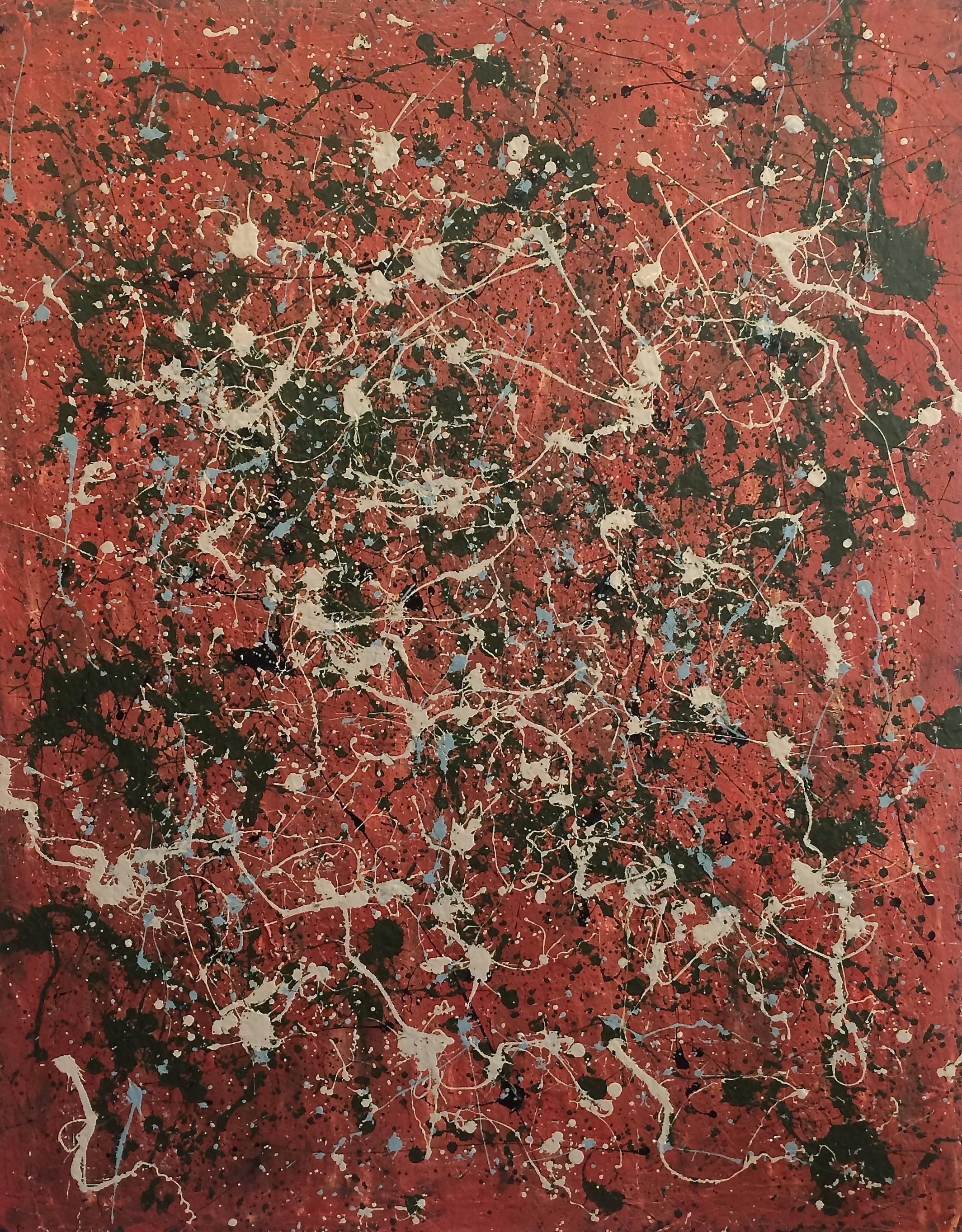John Frates Abstract Painting - Red
