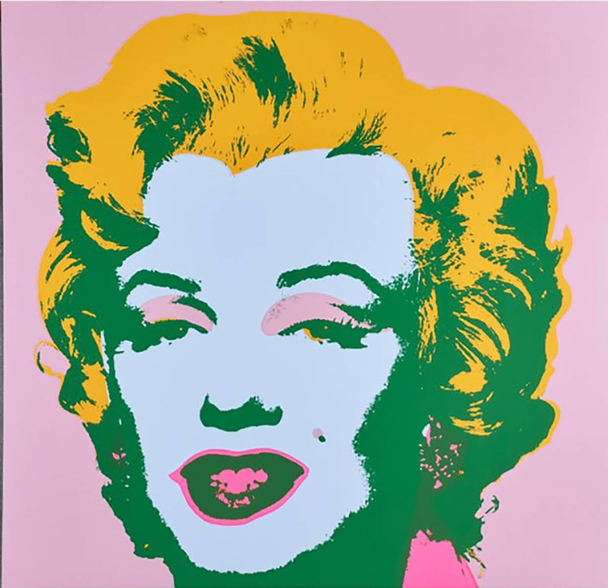 Andy Warhol Portrait Print - Marilyn Monroe