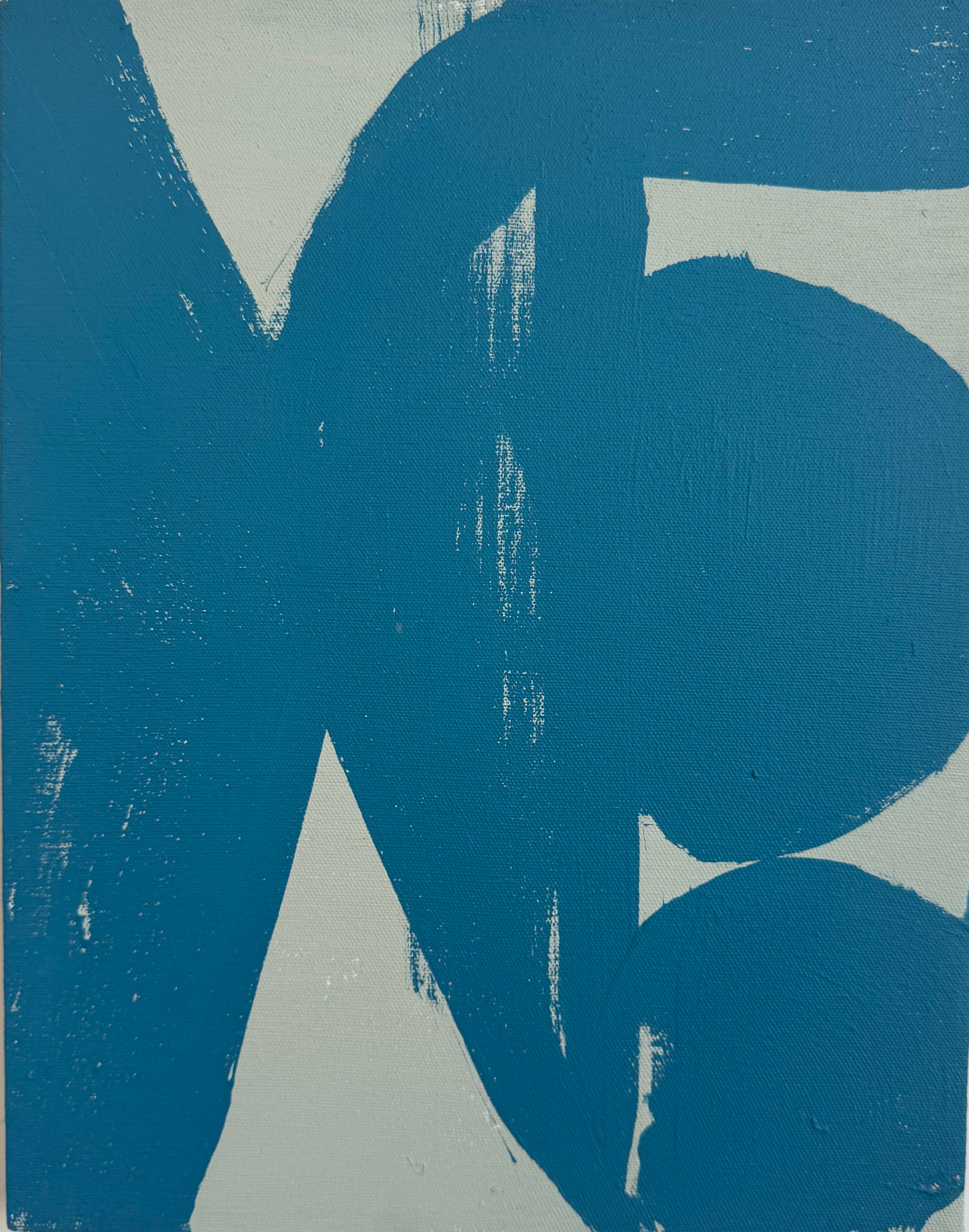 Abstract Painting de Matt Higgins - «Threshold» - Pintura abstracta, acrílico sobre lienzo