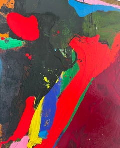 Earth's Embrace, Contemporary Abstract Oil Painting