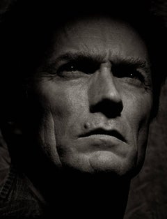 Vintage 'Clint Eastwood' - Portrait for the Rolling Stone, fine art photography, 1985