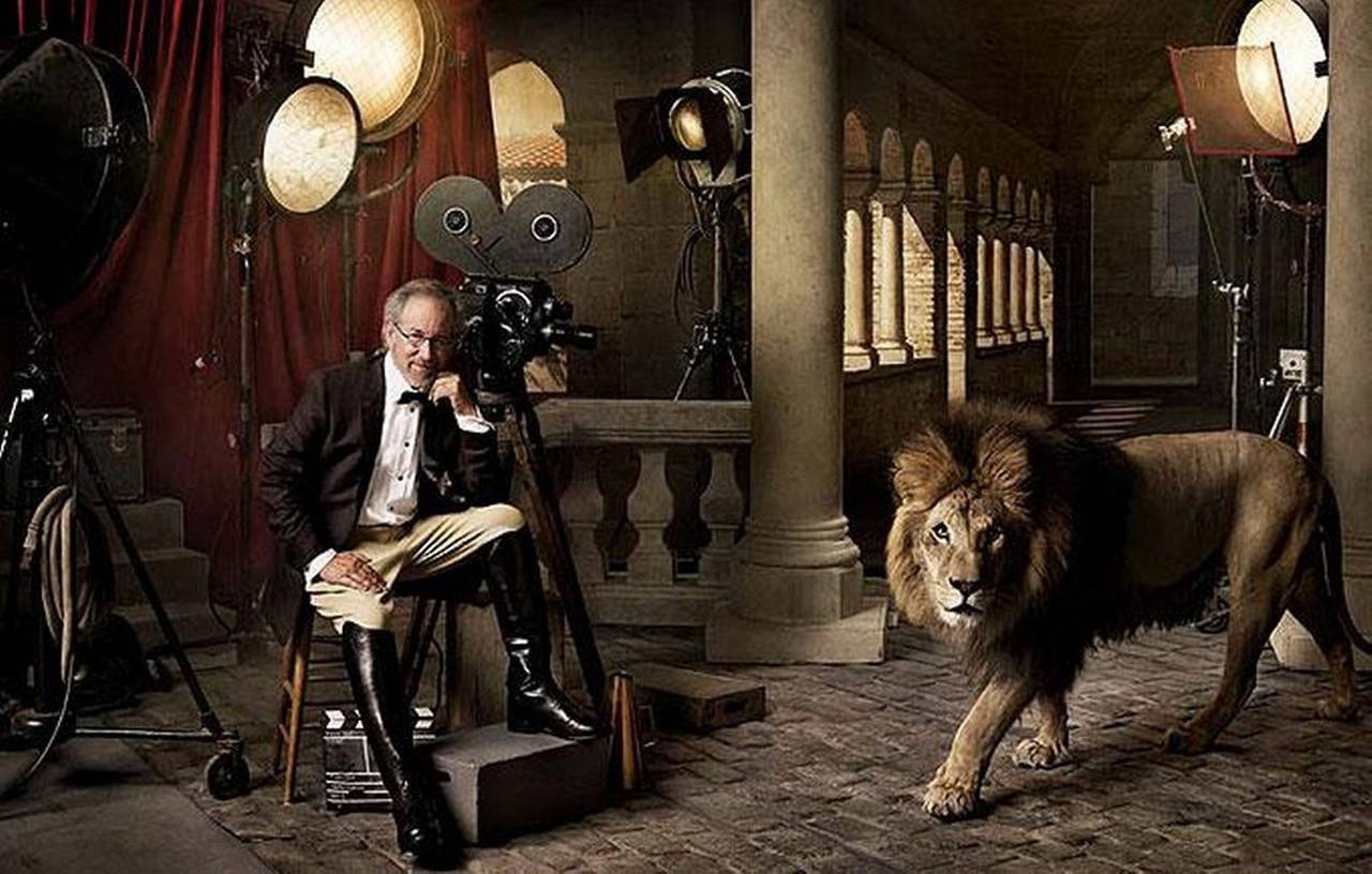Mark Seliger Portrait Photograph - Steven Spielberg