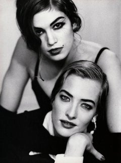 Cindy Crawford et Tatjana Patitz