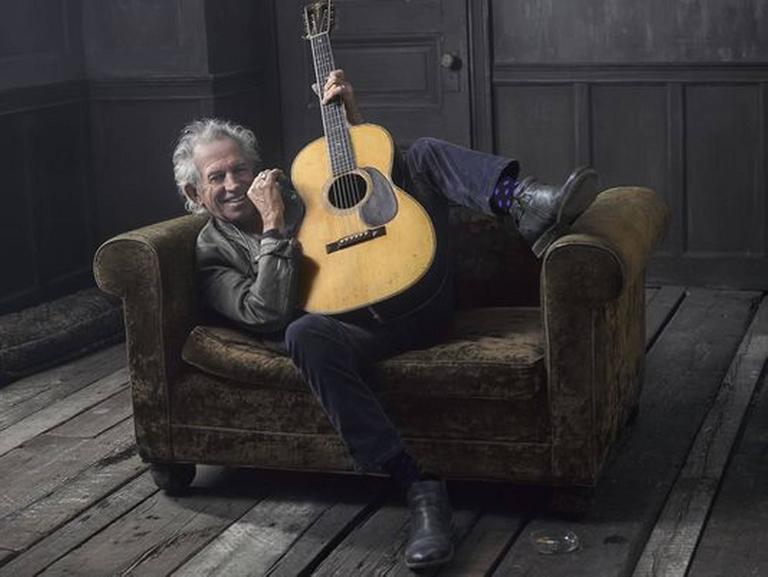 Mark Seliger Keith Richards with Guitar For Sale at 1stdibs