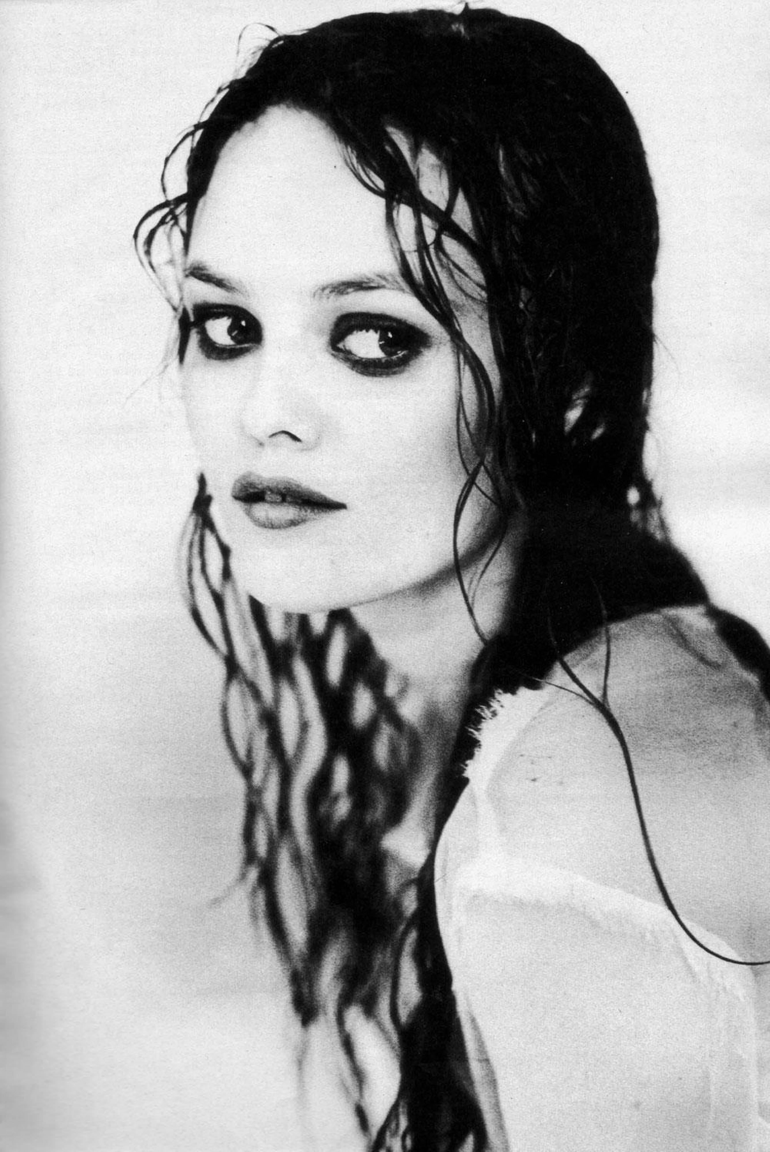 Ellen von Unwerth Black and White Photograph - Vanessa Paradis