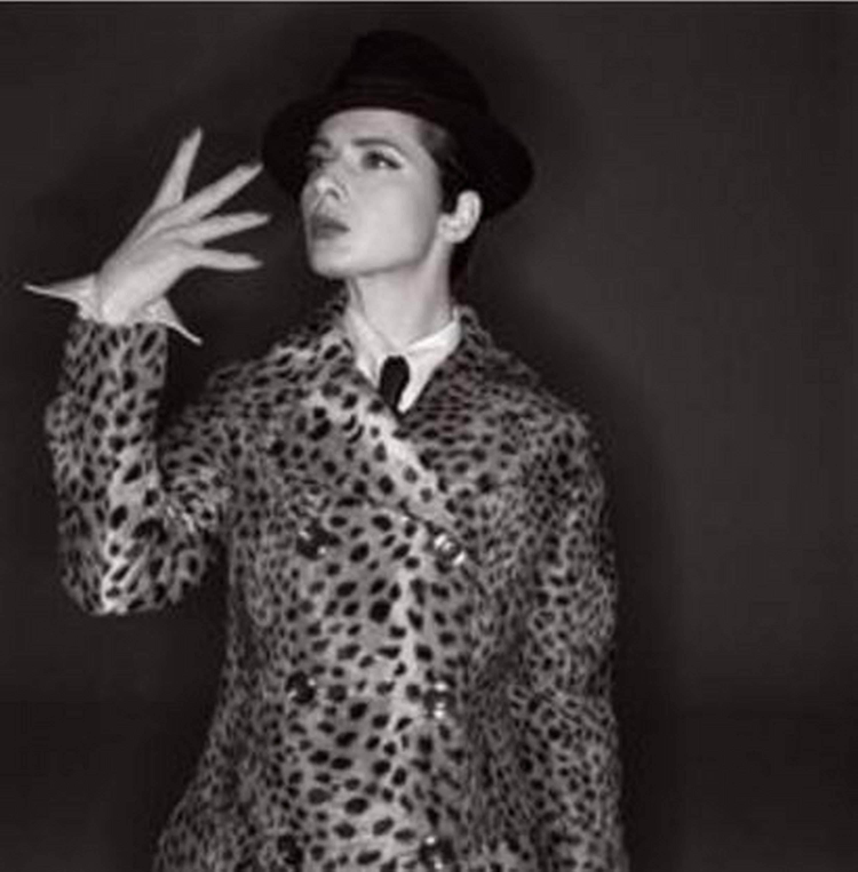 Michel Comte Black and White Photograph - Isabella Rossellini II