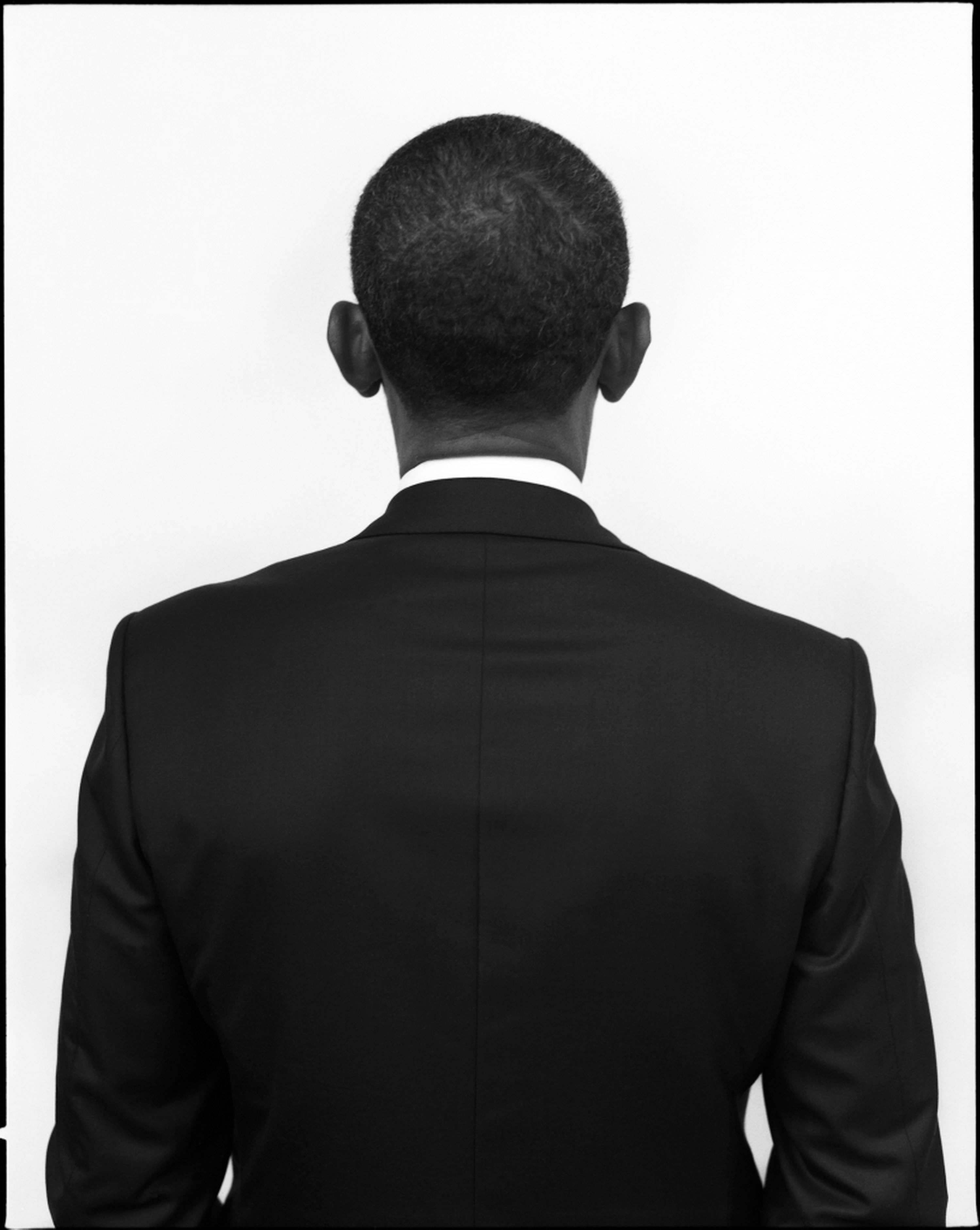 Mark Seliger Black and White Photograph - Barack Obama