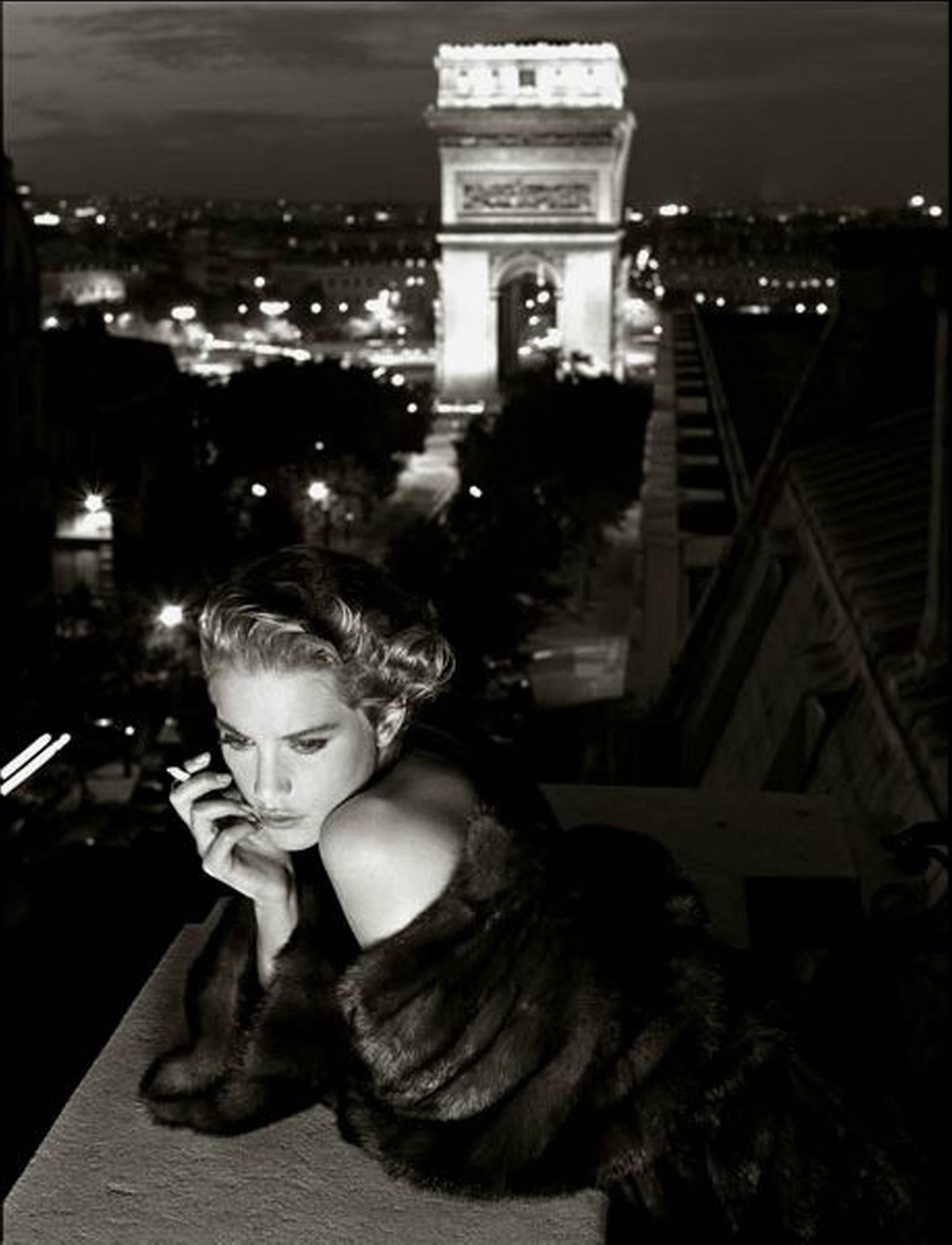 Albert Watson Black and White Photograph - Lisa Kaufman in Paris