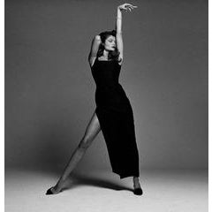 Helena Christensen Black Dress 9