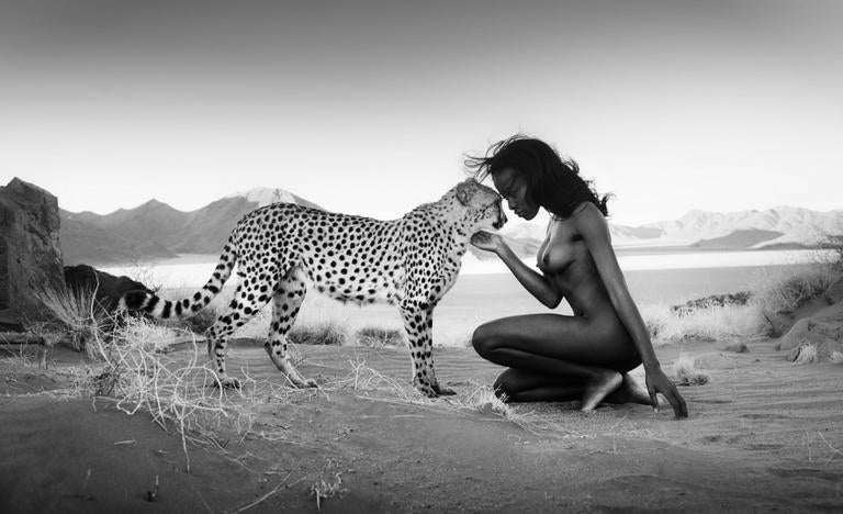 David Yarrow Black and White Photograph - Trust