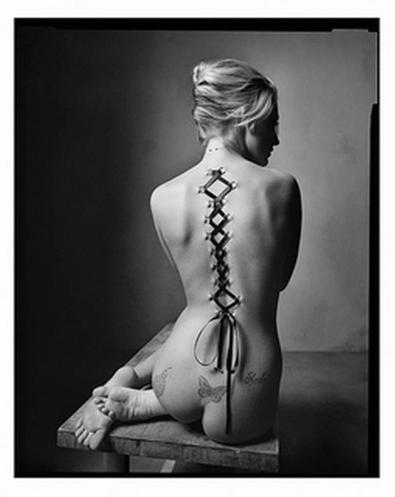 Mark Seliger Nude Photograph - Nude (Corset), New York