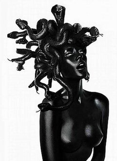  Dani Smith als Medusa – Porträt mit Schlangenhaar, Kunstfotografie, 2011