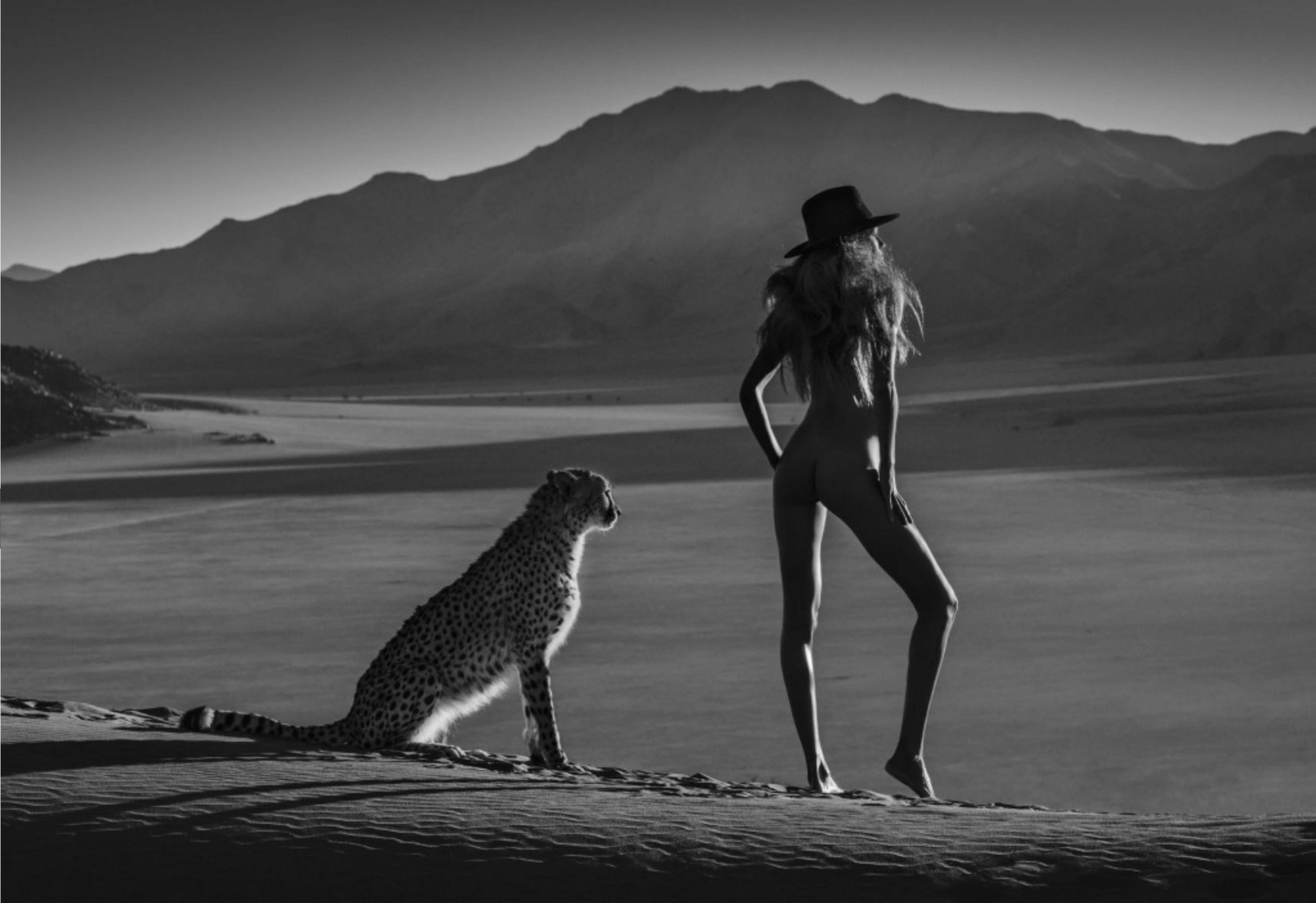 David Yarrow Black and White Photograph - African Tails