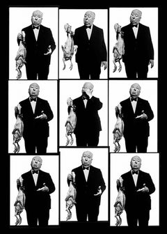 Used Alfred Hitchcock with Goose Contact Sheet