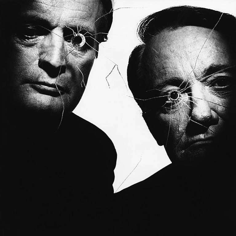 Nigel Parry Black and White Photograph – Der Mann aus U.N.C.L.E., Studio One, New York City