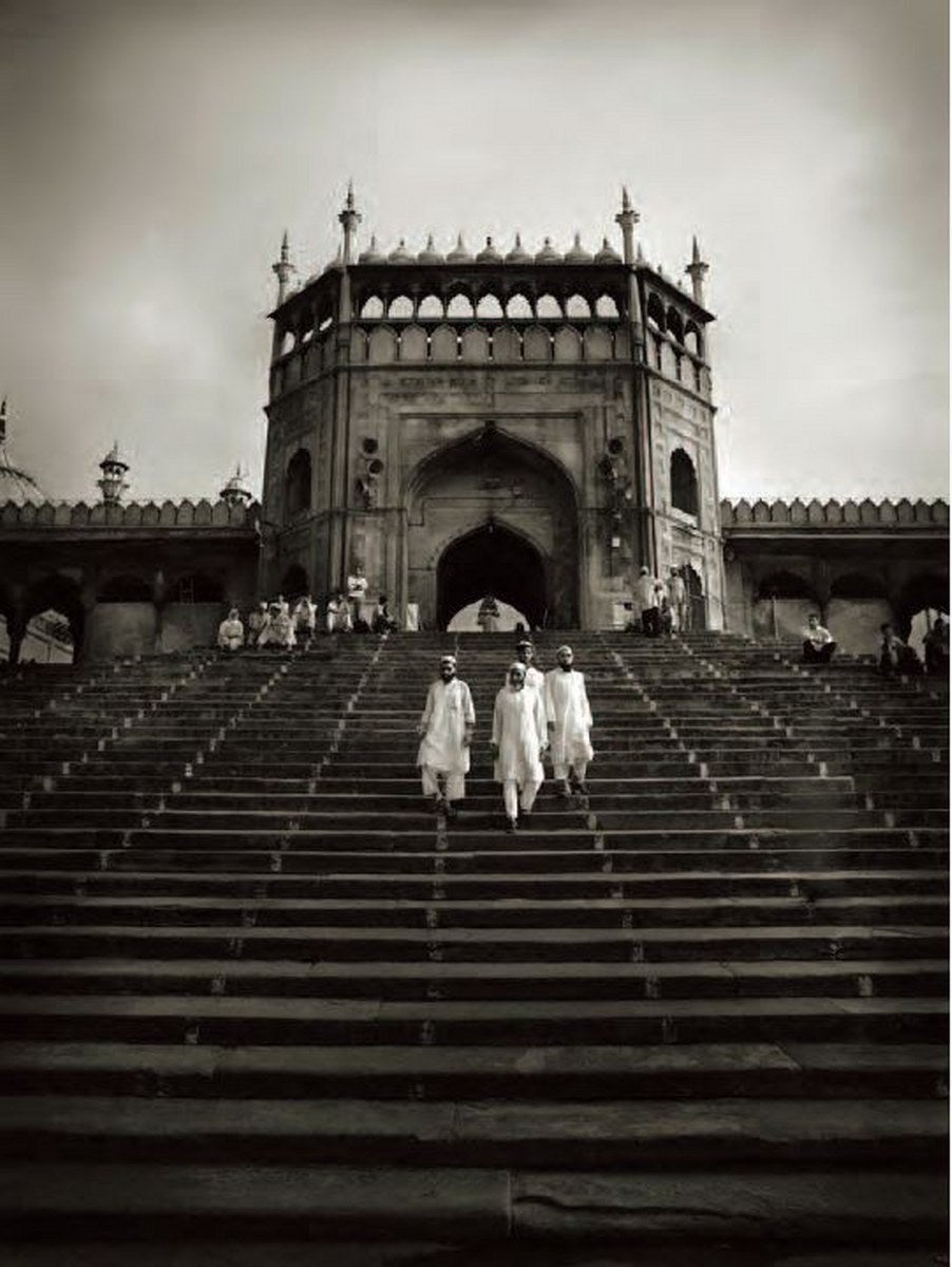 Landscape Photograph de Andreas H. Bitesnich - Puerta de entrada de Jama Masjid Dehli