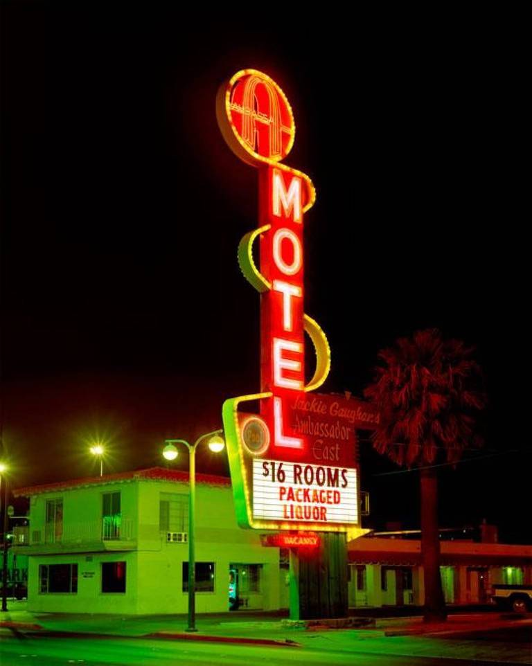 Albert Watson Color Photograph - A Motel