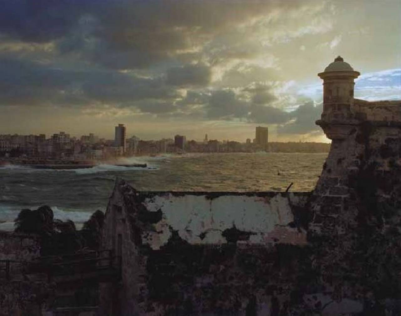Robert Polidori Color Photograph - Havana from the Castillo del Morro, Havana Cuba