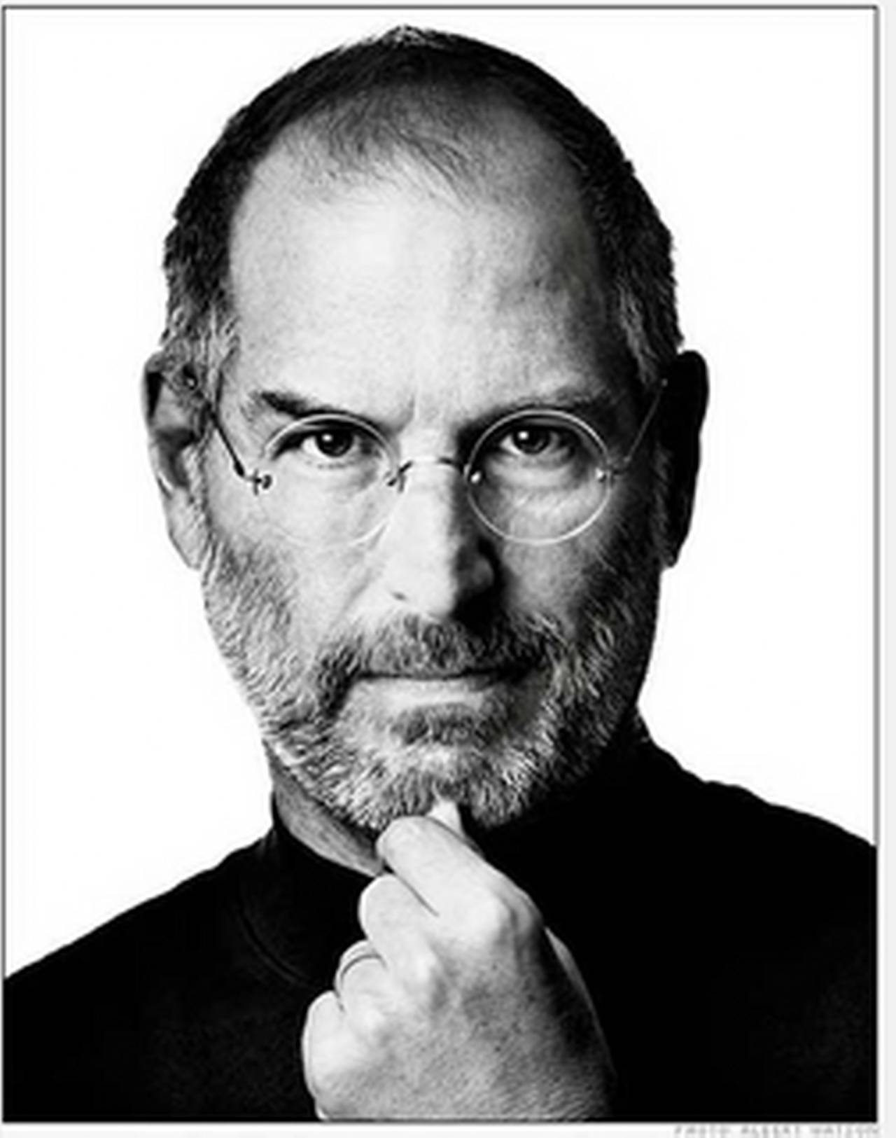 Steve Jobs - Portrait of the Businessman in turtleneck, fine art photograpy 2006