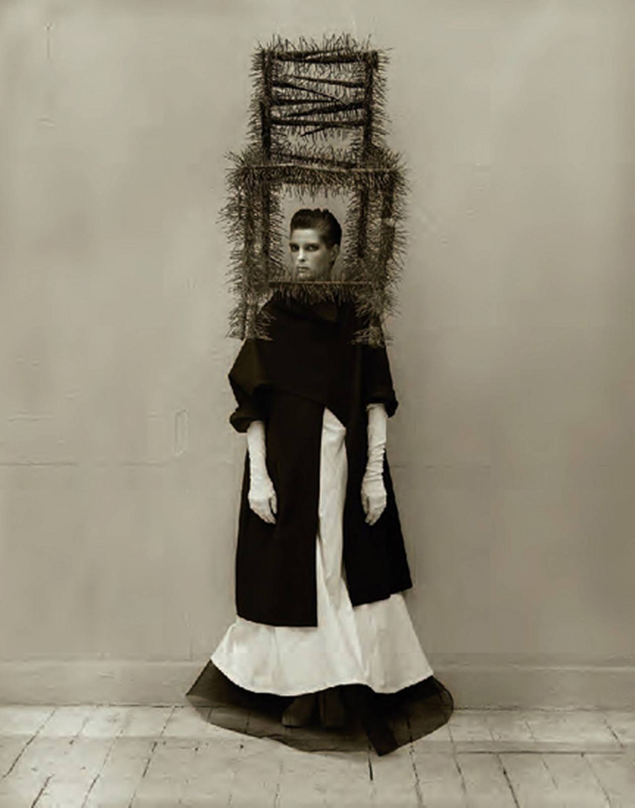Albert Watson Black and White Photograph - Leslie Winer, Royal College of Art, London
