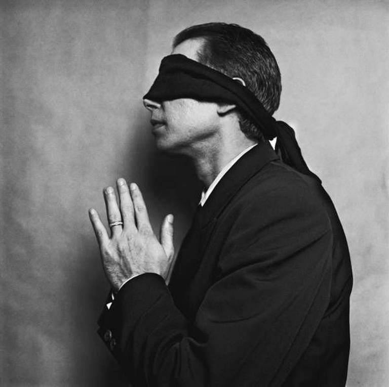 Black and White Photograph de Michel Comte - Jeff Koons
