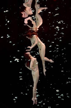 Underwater Study #2517 - Nude Floating Underwater, Fine Art Photography, 2005