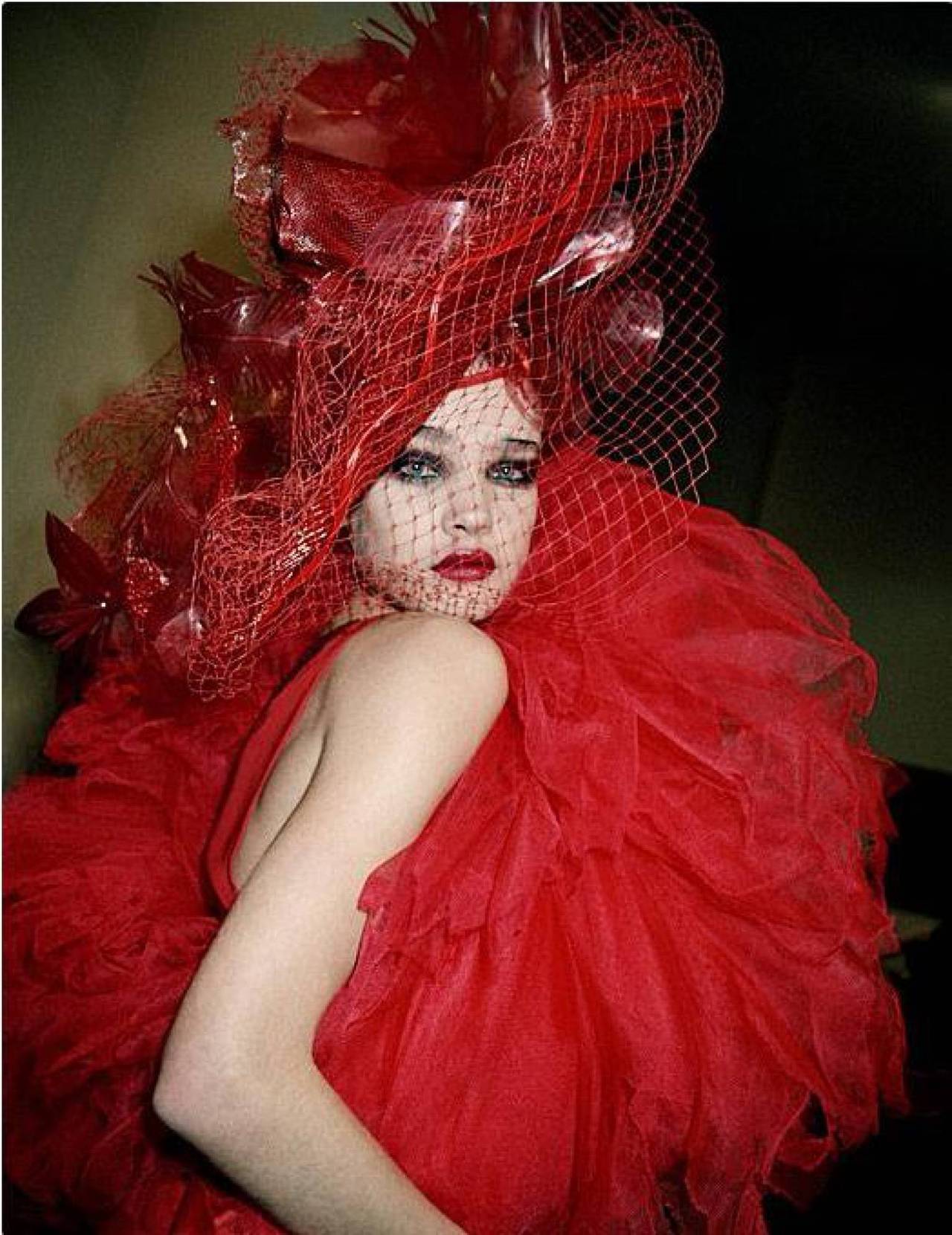 Roxanne Lowit Color Photograph - La Vie en Rouge
