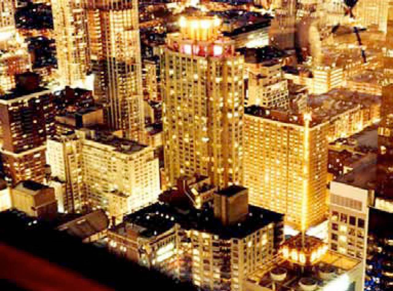 David Drebin Color Photograph - Gold City