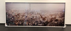 Balloons over Paris (France) - aerial view of Paris, Fine Art Photography, 2016