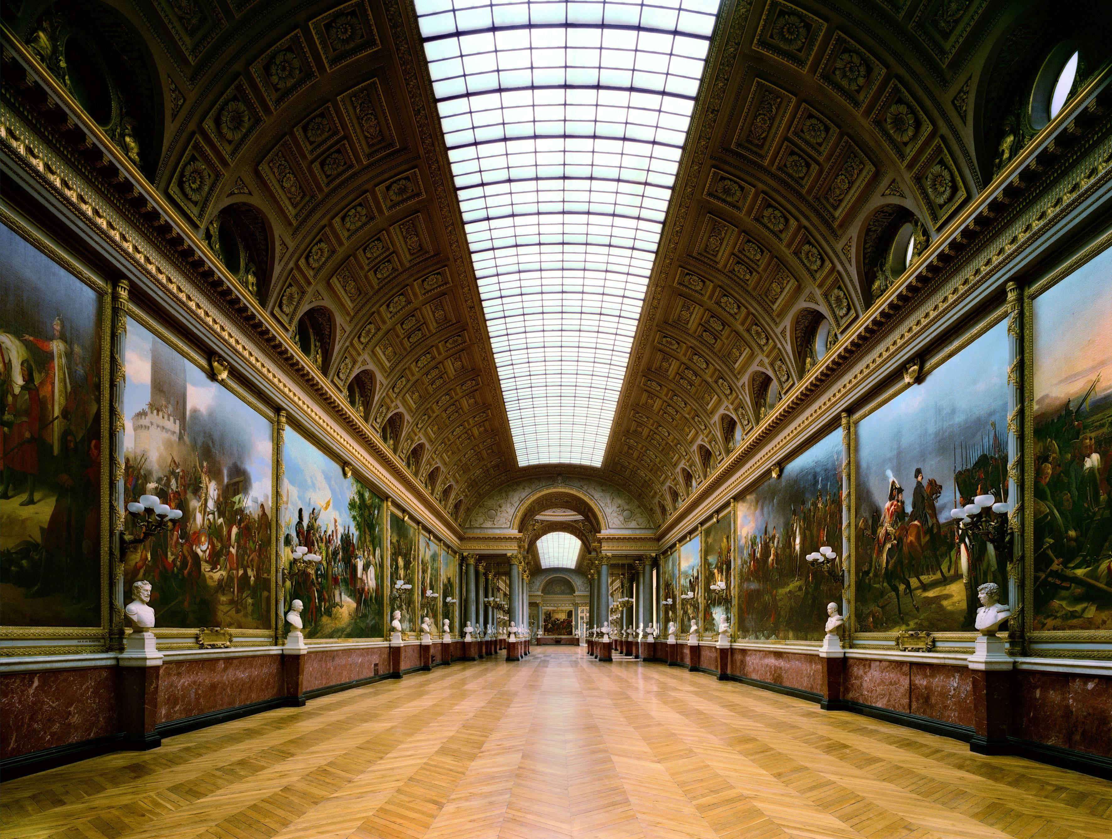 Gallery of Battles, Chateau de Versailles, Paris/France