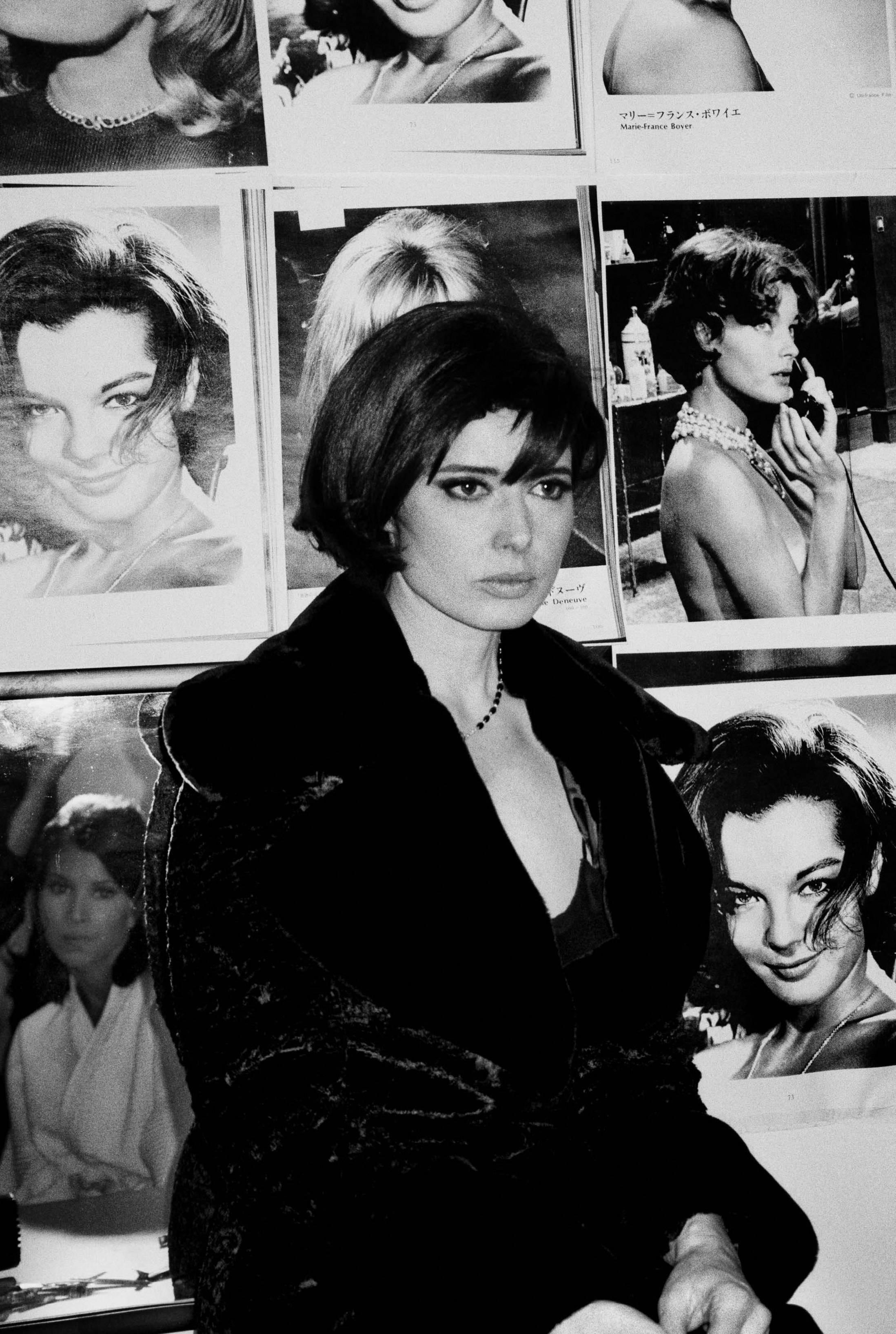 Roxanne Lowit Black and White Photograph - Isabella Rossellini, Milan