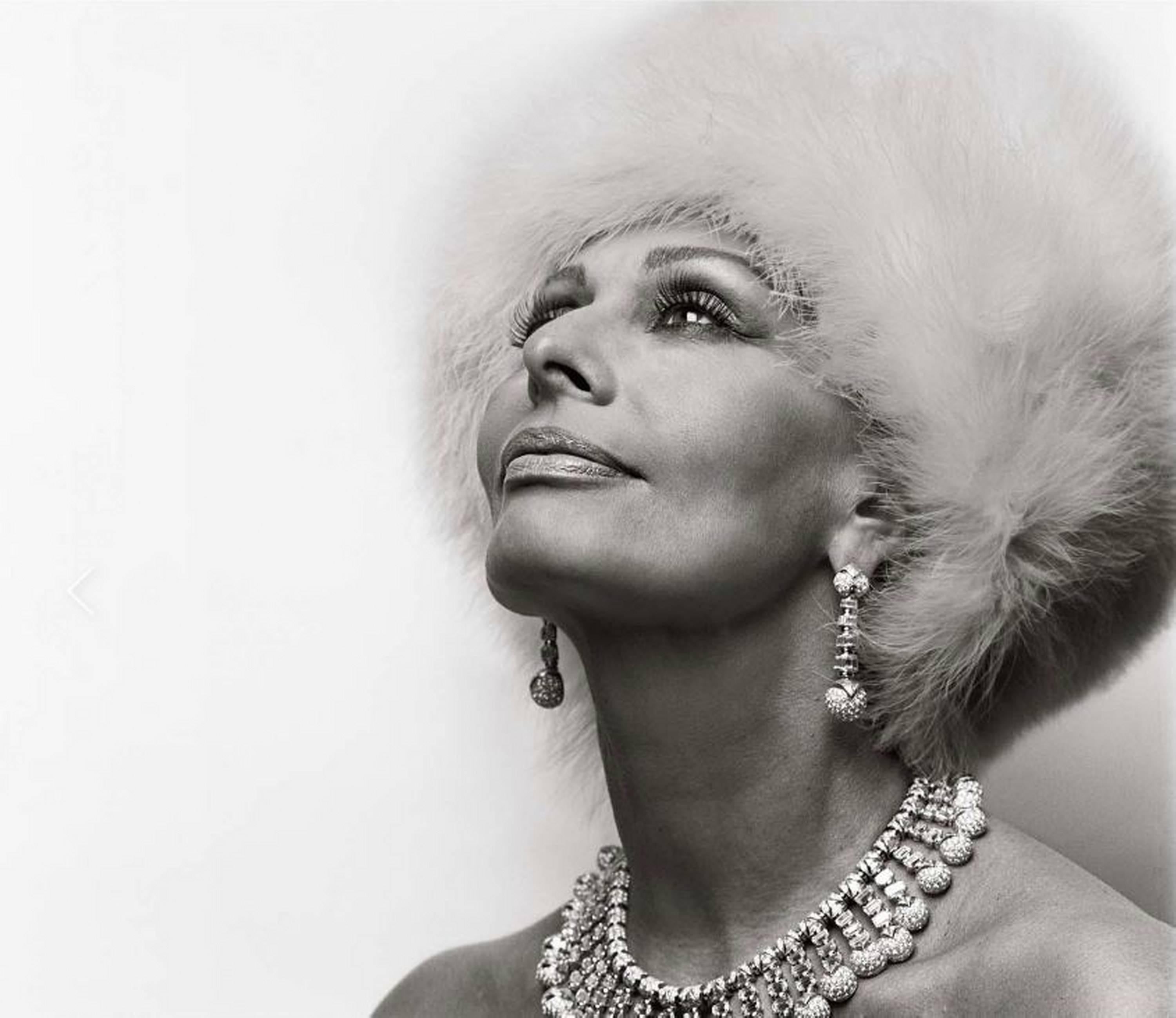 Michel Comte Portrait Photograph - Sophia Loren