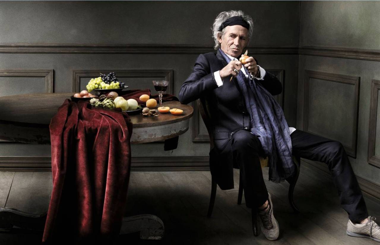 Mark Seliger Color Photograph - Keith Richards, New York City