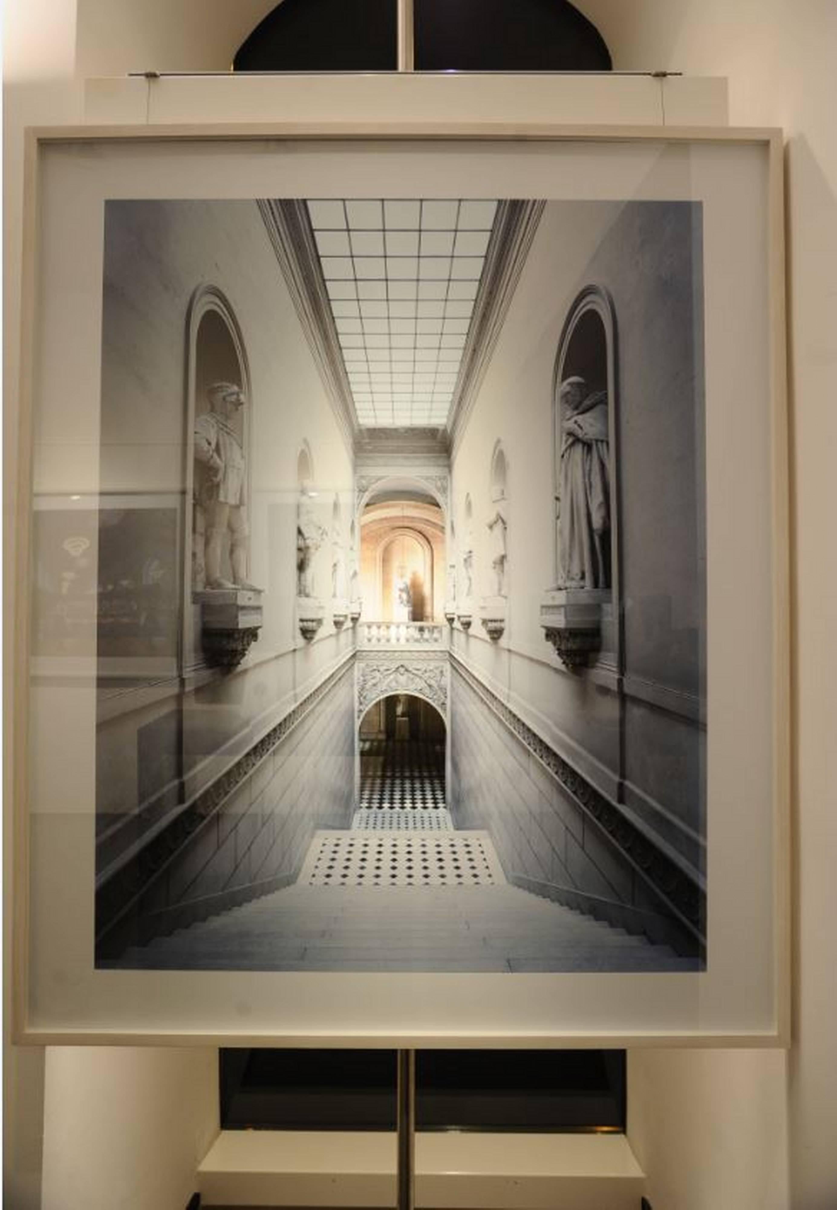 Escalier de l'Aile du Nord - Photograph by Robert Polidori
