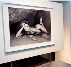 Cindy Crawford, Malibu - Nude Model on the Beach, Fine Art Photography, 1995