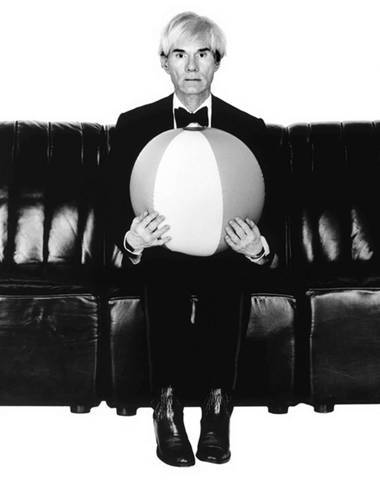 Albert Watson Black and White Photograph - Andy Warhol