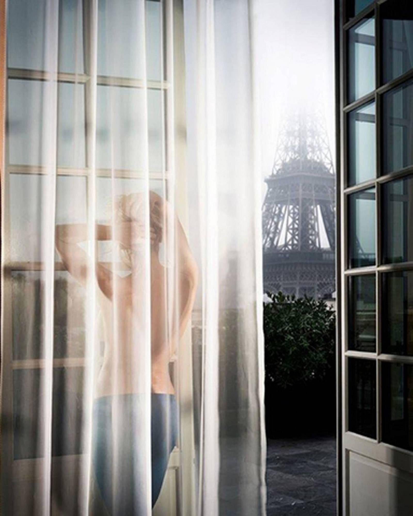 David Drebin Color Photograph - Girl in Paris