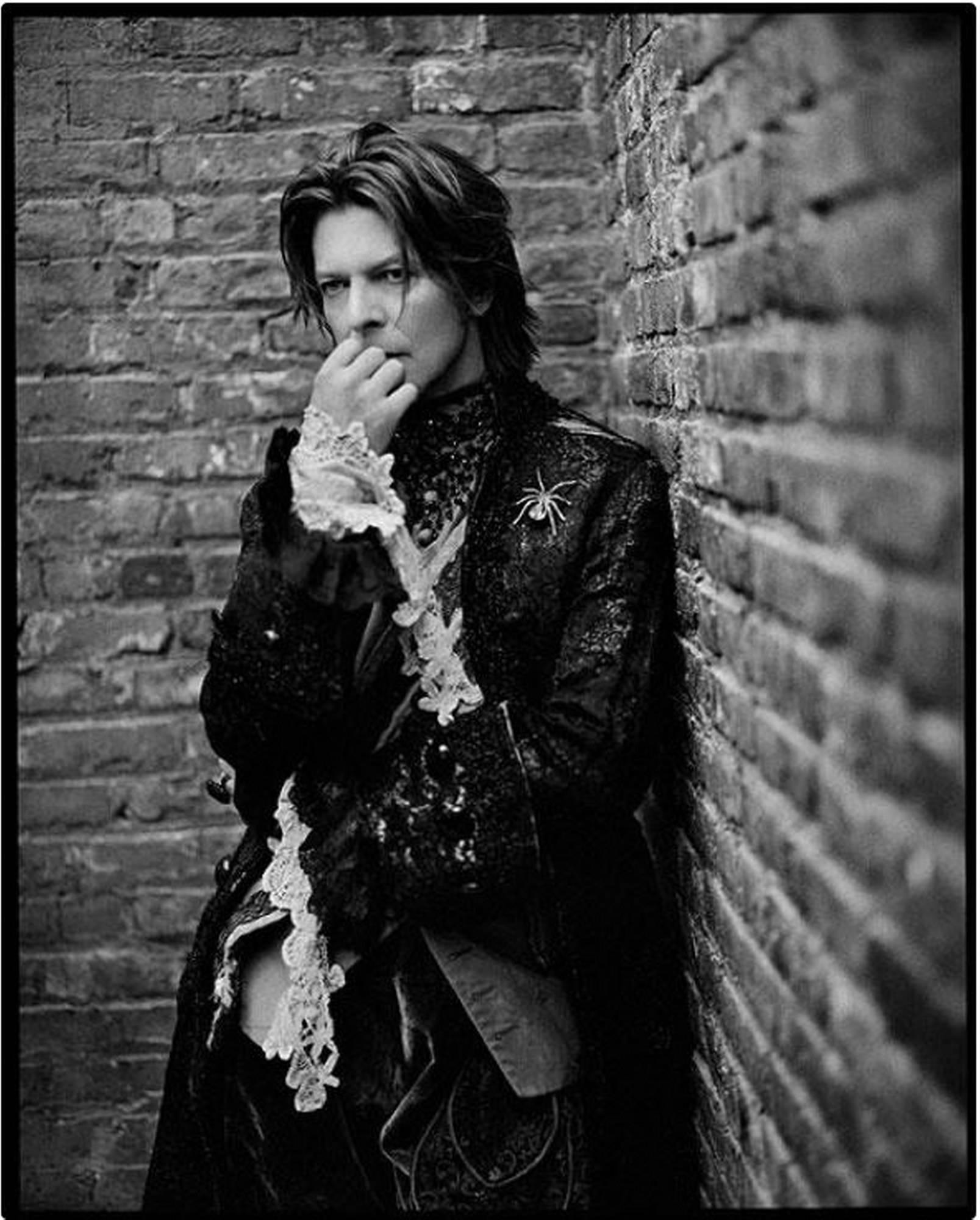 Mark Seliger Black and White Photograph - David Bowie, New York