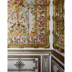 Access door detail Chambre de la Reine, Palace of Versailles, France 11