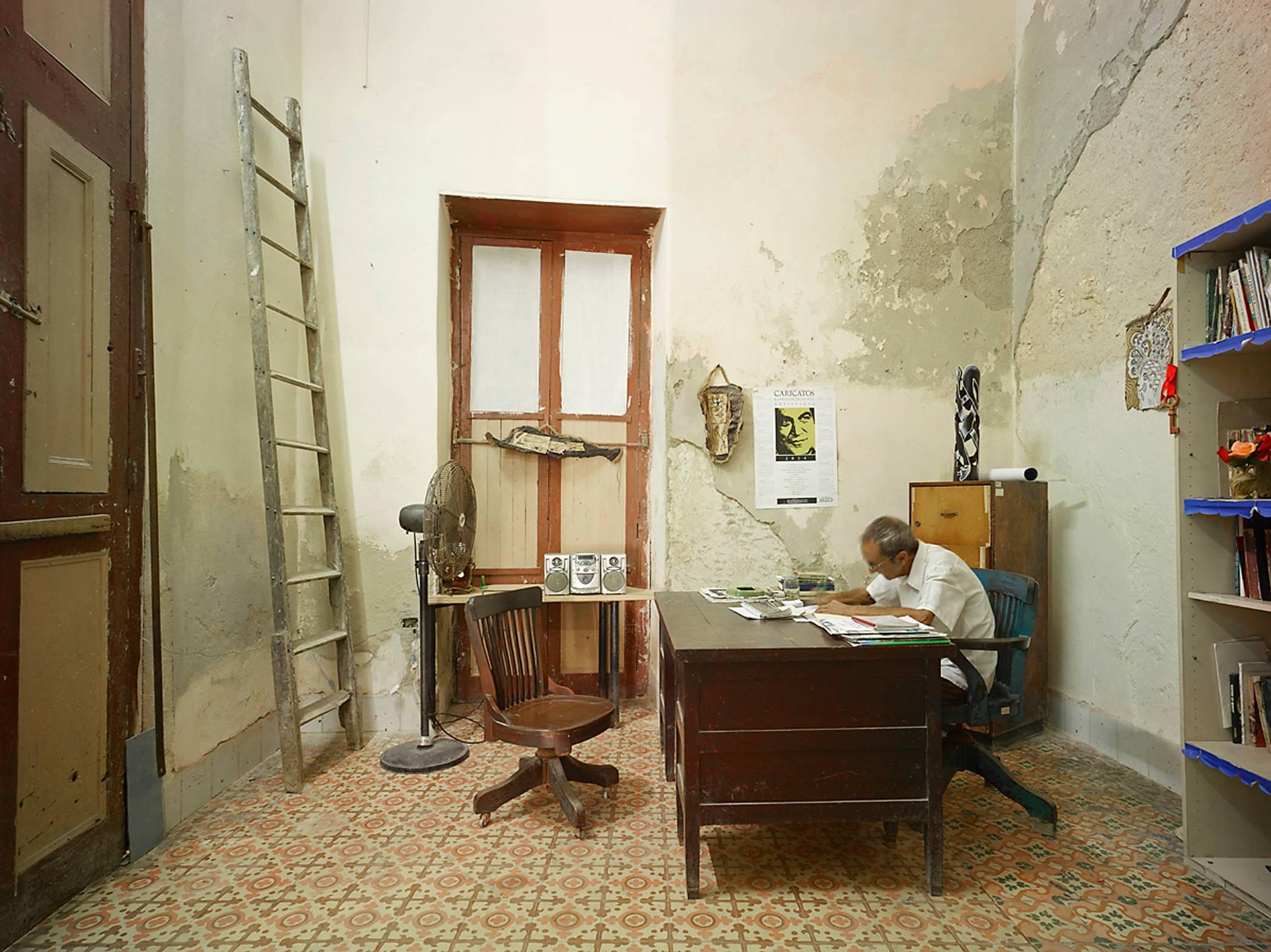 Office, Havana, Cuba, 2014 - Photograph by David Burdeny