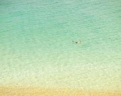 Snorkeler (After Misrach), Maui, Hawaii (3/7)