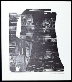 Louise Nevelson (1899-1988) - Night Reflections - Screen printing on paper- 1968