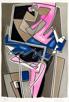 Gino Severini (1883–1966) - Ballerine - Colour lithograph on paper - 1954