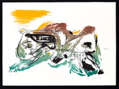 Asger Jorn (1914-1973) - Cuba - Color lithograph on paper - 1970